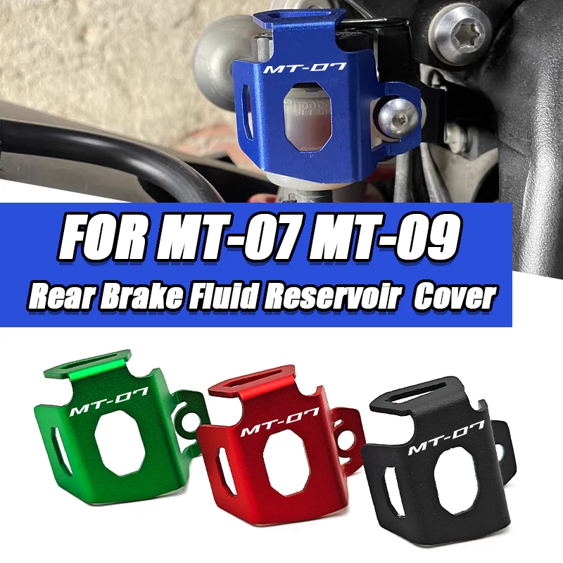 For Yamaha mt07 FZ-07 MT 07 MT07 mt09 FZ-09 MT09 MT 2014- 2022 Motorcycle CNC Rear Brake Fluid Reservoir Guard Cover Protector
For Yamaha mt07 FZ-07 MT 07 MT07 mt09 FZ-09 MT09 MT 2014- 2022 Motorcycle CNC Rear Brake Fluid Reservoir Guard Cover Protector