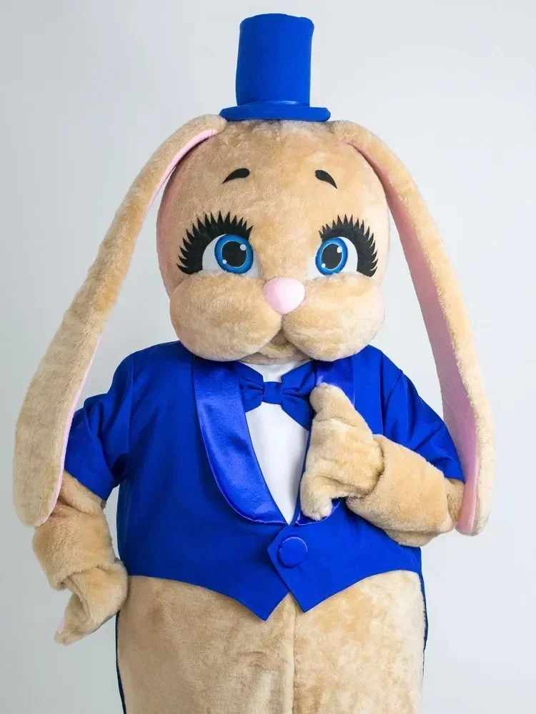 Blue Tailcoat Set with Long Ears Rabbit Mascot Costume Cosplay Holiday Celebration Fancy Dress Party Cartoon Anime Performance
Blue Tailcoat Set with Long Ears Rabbit Mascot Costume Cosplay Holiday Celebration Fancy Dress Party Cartoon Anime Performance