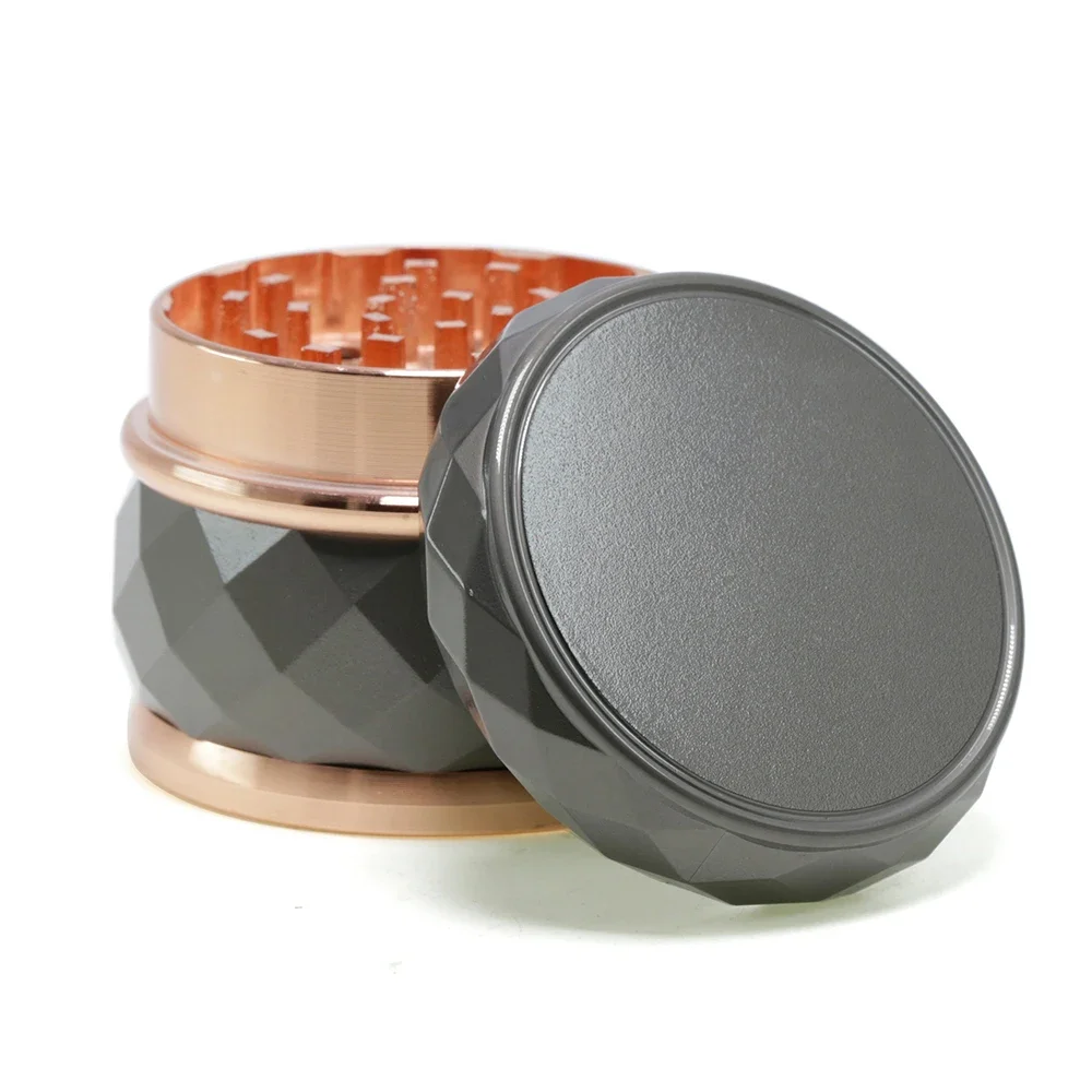Diamond Pattern Herb Mills 4 Layers Machine 60mm Tobacco Abrader Crucher for Smoking Crusher Hand
Diamond Pattern Herb Mills 4 Layers Machine 60mm Tobacco Abrader Crucher for Smoking Crusher Hand