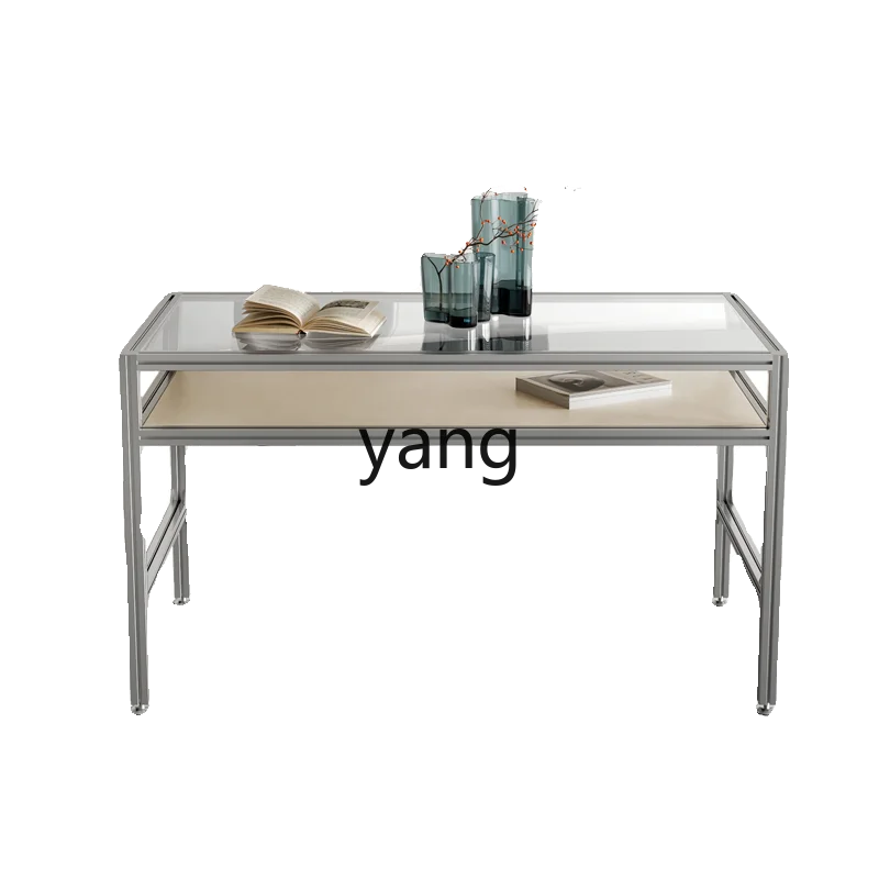 LMM Nordic glass desk light luxury modern simple writing desk transparent manicure dressing table
LMM Nordic glass desk light luxury modern simple writing desk transparent manicure dressing table