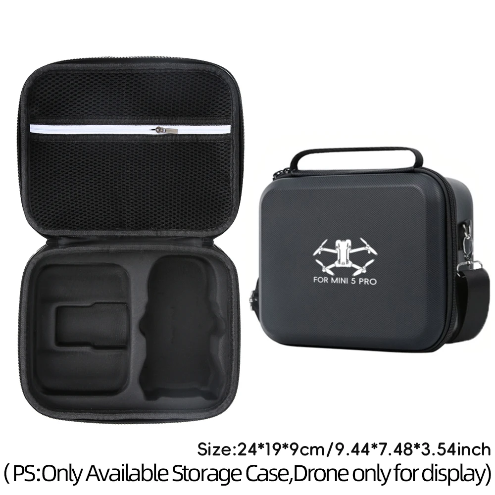 Shoulder Bag for DJI MINI 5 PRO Storage Bag Anti-Pressure Anti-Vibration and Anti-dust Travel Carrying Case pu Storage Bag
Shoulder Bag for DJI MINI 5 PRO Storage Bag Anti-Pressure Anti-Vibration and Anti-dust Travel Carrying Case pu Storage Bag