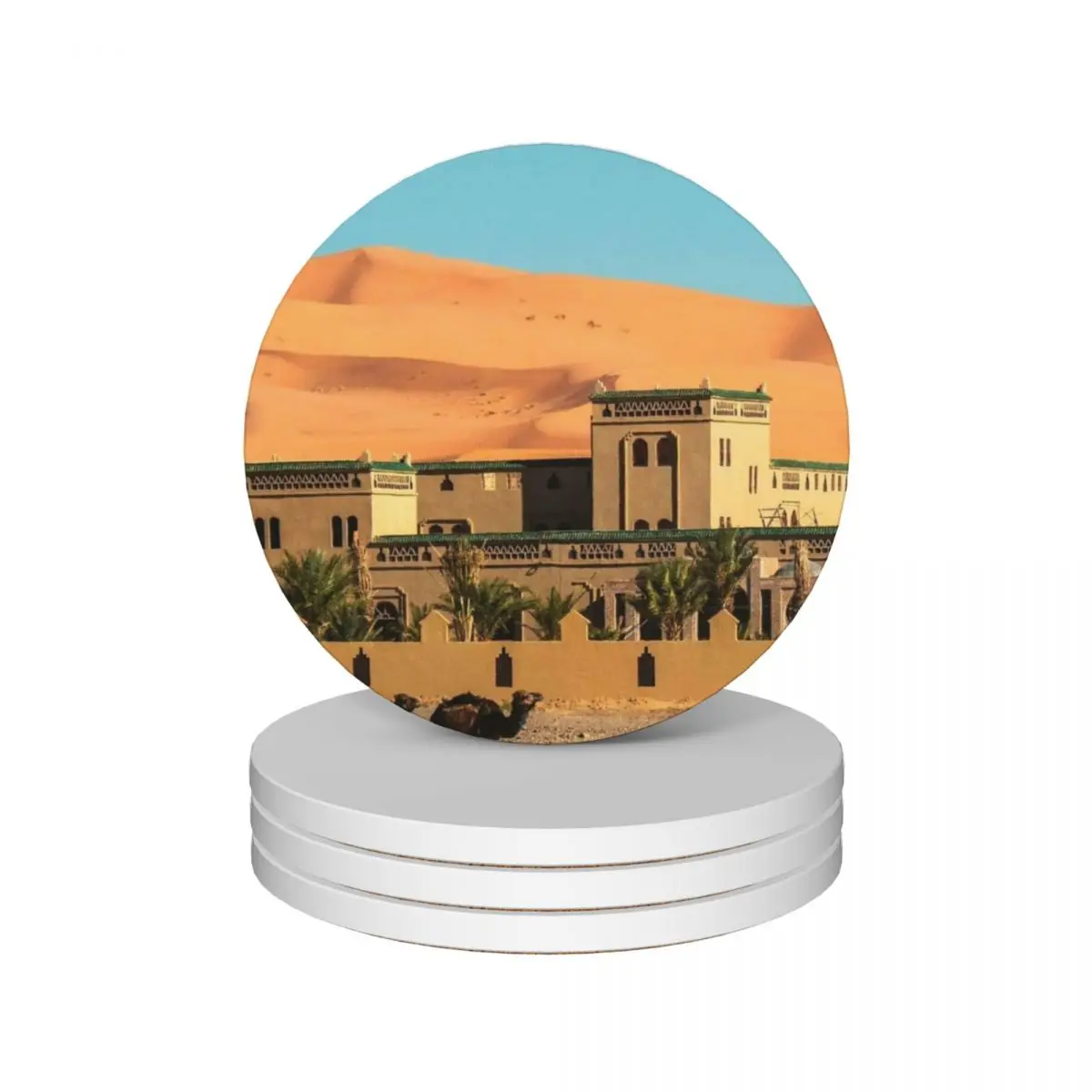 Fantastic Moroccan Sahara Desert Ceramic Coasters (Set of 4) christmas coffee cup stand for table cup set Coasters
Fantastic Moroccan Sahara Desert Ceramic Coasters (Set of 4) christmas coffee cup stand for table cup set Coasters
