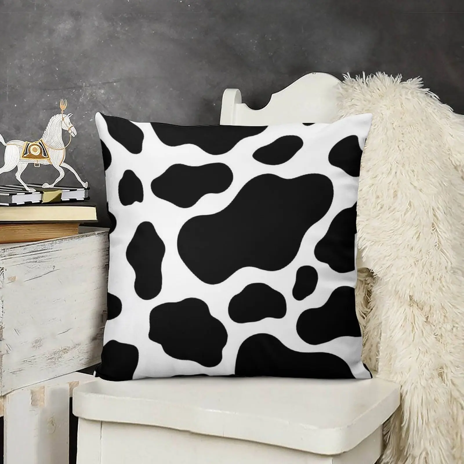 Cow Print Aesthetic Pattern Throw Pillow Cushion Cover For Sofa Cushion Covers For Living Room pillow
Cow Print Aesthetic Pattern Throw Pillow Cushion Cover For Sofa Cushion Covers For Living Room pillow