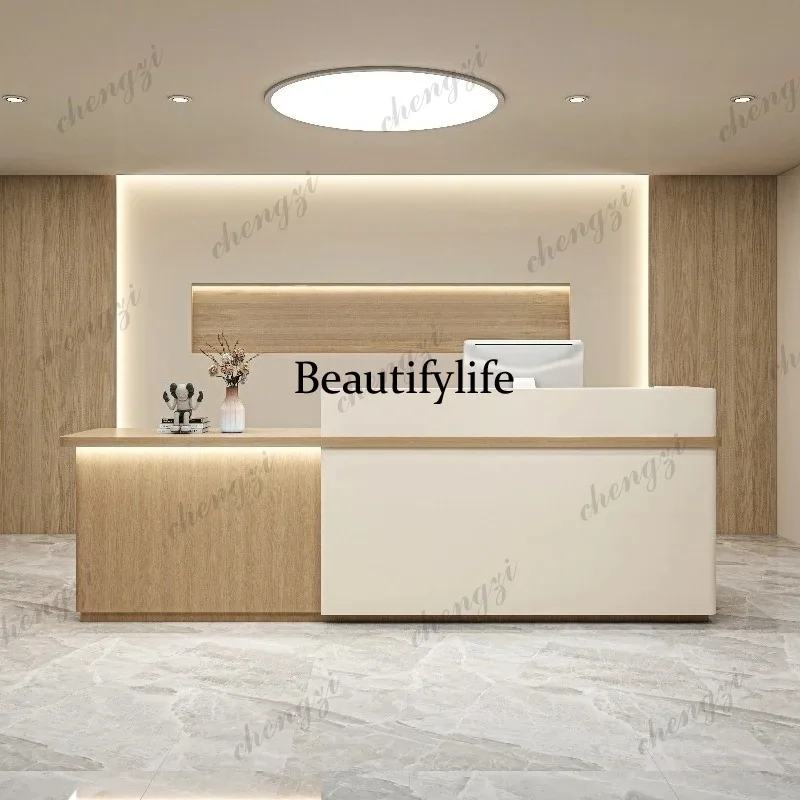 PPP Company Simple Reception Desks Executive Beauty Luxury Design Reception Desks Minimalist Aesthetic Mostrador Trendy Furnitur
PPP Company Simple Reception Desks Executive Beauty Luxury Design Reception Desks Minimalist Aesthetic Mostrador Trendy Furnitur