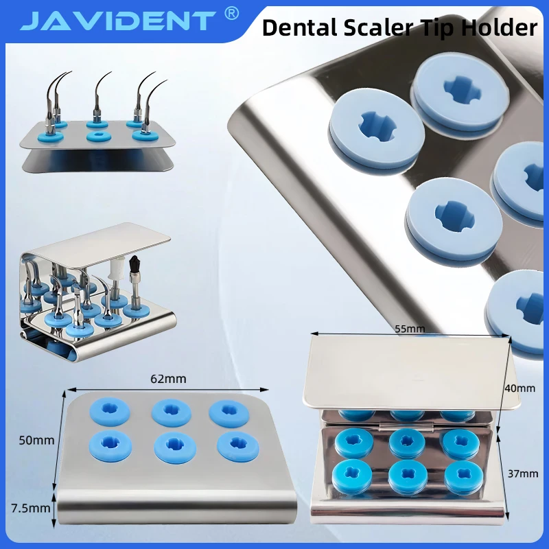 1Pcs Dental Scaler Tip Sterilization Rack, Ultrasonic Work Station, Stainless Steel Sterilization Box for Dental Implant Drills
1Pcs Dental Scaler Tip Sterilization Rack, Ultrasonic Work Station, Stainless Steel Sterilization Box for Dental Implant Drills