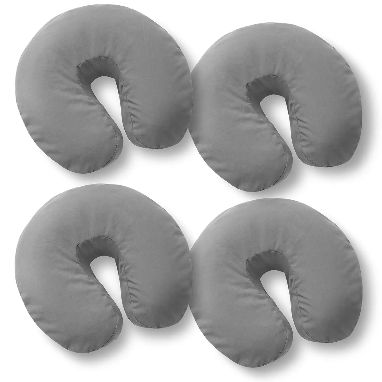 4-Pack Premium Microfiber Face Cradle Covers - Ultra Soft Fitted Massage Table Cradle Cover - Gray
4-Pack Premium Microfiber Face Cradle Covers - Ultra Soft Fitted Massage Table Cradle Cover - Gray