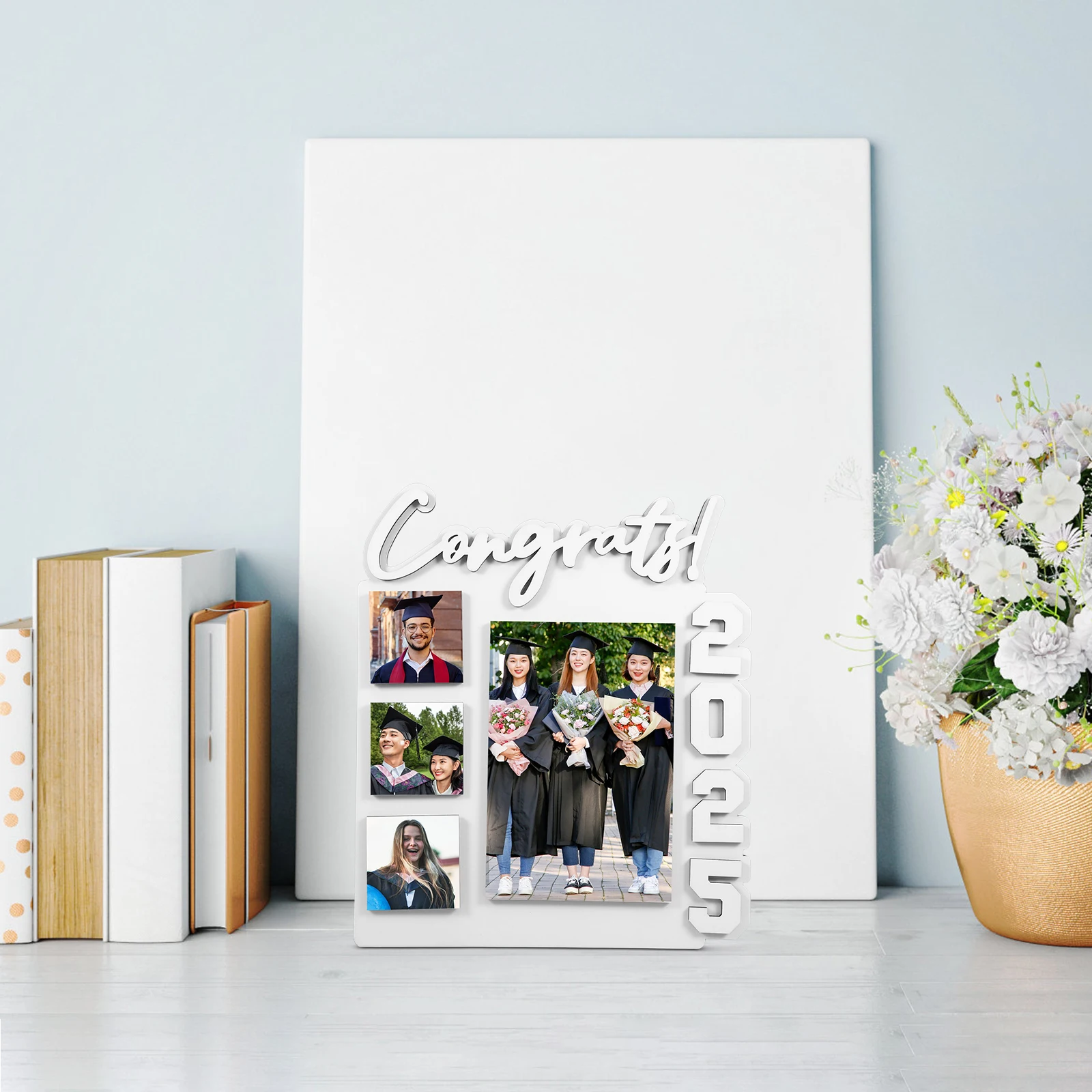 Sublimation Photo Frame 2025 Desktop Graduation Blank Sublimation Picture Frame DIY Photo Sign for Graduation Party 2025 
Sublimation Photo Frame 2025 Desktop Graduation Blank Sublimation Picture Frame DIY Photo Sign for Graduation Party 2025
