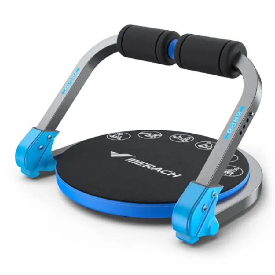 Ab Machine for home gym use, steel frame with black finish, 3 adjustable resistance levels and automatic rebound for effective
Ab Machine for home gym use, steel frame with black finish, 3 adjustable resistance levels and automatic rebound for effective