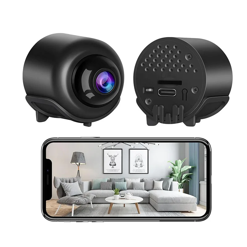 1080P HD Mini WiFi Camera Indoor Safety Security Surveillance Baby Monitor Night Vision Camcorder IP Cam Audio Video Recorder
1080P HD Mini WiFi Camera Indoor Safety Security Surveillance Baby Monitor Night Vision Camcorder IP Cam Audio Video Recorder