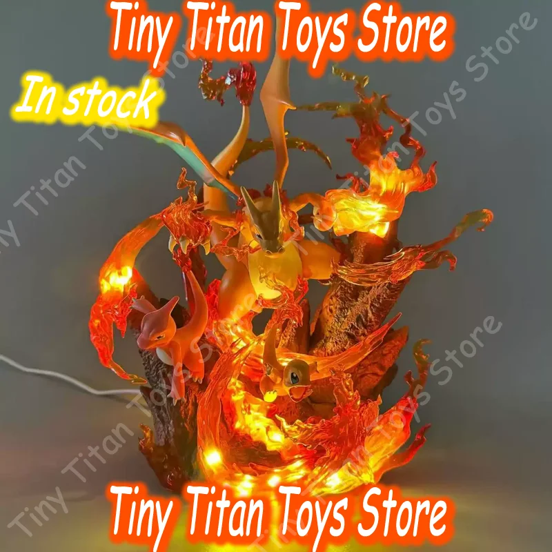 PKM Charizard Evolution Figure Anime Collectible Statue Led Light Up Resin Desk Ornament For Anime Collectors Home Decor Gift
PKM Charizard Evolution Figure Anime Collectible Statue Led Light Up Resin Desk Ornament For Anime Collectors Home Decor Gift