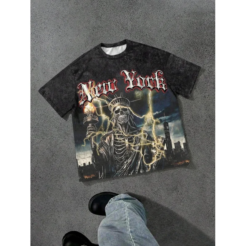 Printed T-shirt Top Y2k Graphic Tee Gym Shir T Shirts Man Designer Clothes T-shirts for Men Overfit Short Sleeve Vintage Tshirts
Printed T-shirt Top Y2k Graphic Tee Gym Shir T Shirts Man Designer Clothes T-shirts for Men Overfit Short Sleeve Vintage Tshirts