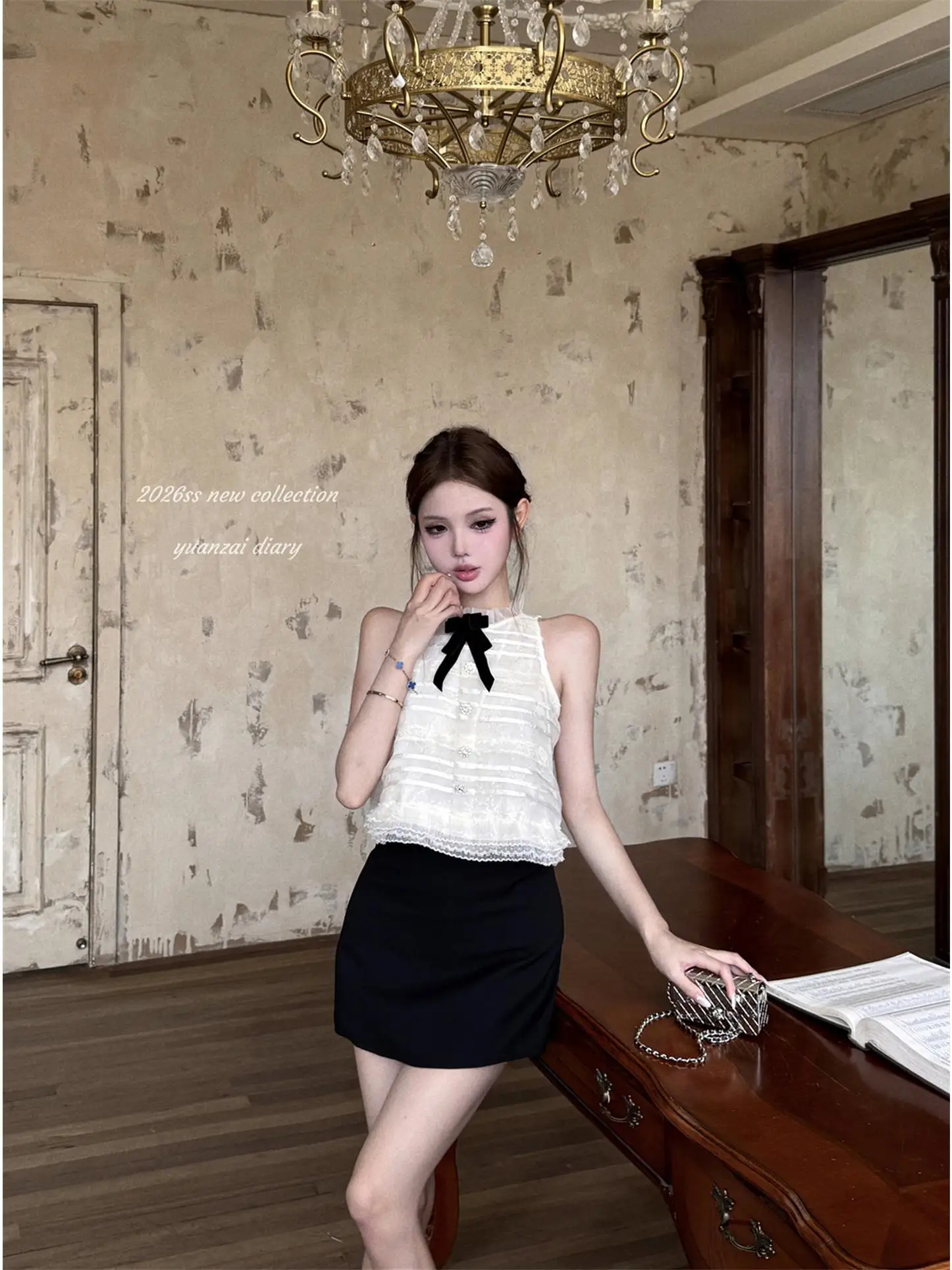 Sweet Elegant Girl's Velvet Mesh Knot Summer Outfit High Waist Skirt Pants Set Women's Fashion Ensemble Casual Comm...
Sweet Elegant Girl's Velvet Mesh Knot Summer Outfit High Waist Skirt Pants Set Women's Fashion Ensemble Casual Comm...