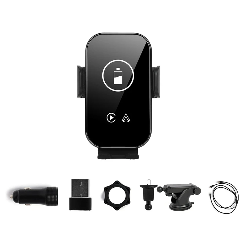 Беспроводной адаптер Carplay Android Auto Dongle и автомобильное зарядное устройство 15 Вт и автомобильное вентиляционное отверстие, держатель для телефона на приборной панели
Беспроводной адаптер Carplay Android Auto Dongle и автомобильное зарядное устройство 15 Вт и автомобильное вентиляционное отверстие, держатель для телефона на приборной панели