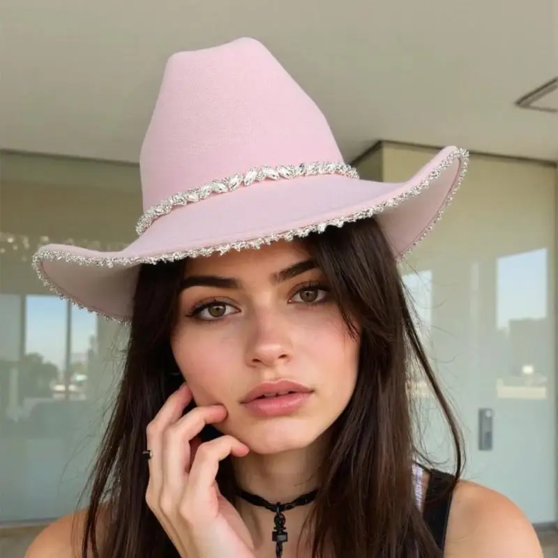 Adjustable Chain Decoration Hat Personality Trendy Hat Elegant Wool Warm Men Hat 964A
Adjustable Chain Decoration Hat Personality Trendy Hat Elegant Wool Warm Men Hat 964A