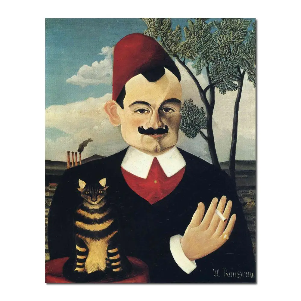 Canvas Paintings for living room Portrait of Pierre Loti Henri Rousseau High quality Hand painted
Canvas Paintings for living room Portrait of Pierre Loti Henri Rousseau High quality Hand painted