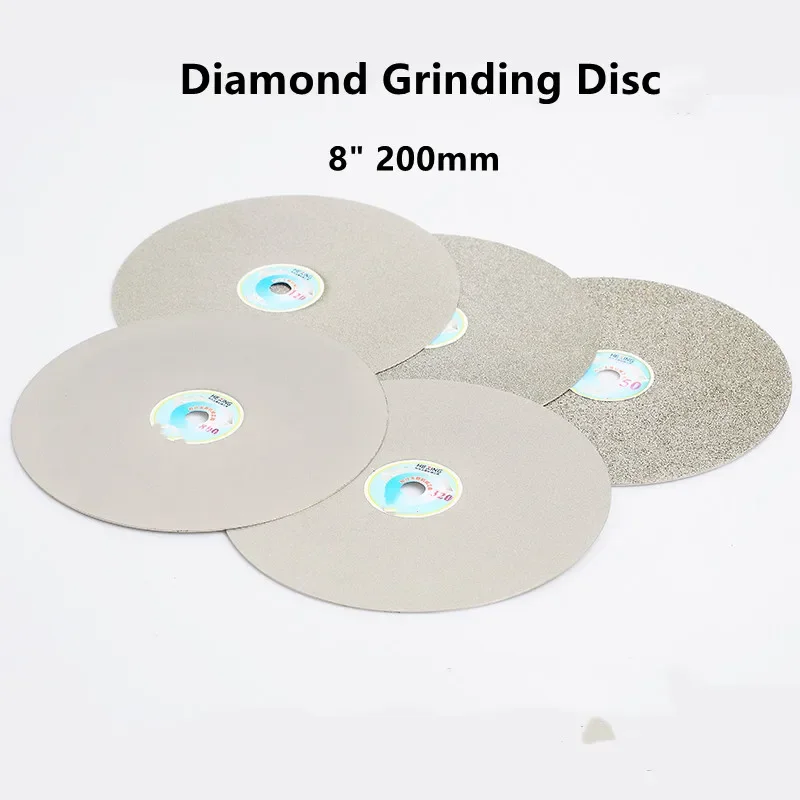 1 pcs 8 Inch 200mm Diamond Grinding Disc Coated Flat Lap Wheel Polishing Wheels Jewelry Grinding Polished Disc 46-2000 Grit
1 pcs 8 Inch 200mm Diamond Grinding Disc Coated Flat Lap Wheel Polishing Wheels Jewelry Grinding Polished Disc 46-2000 Grit