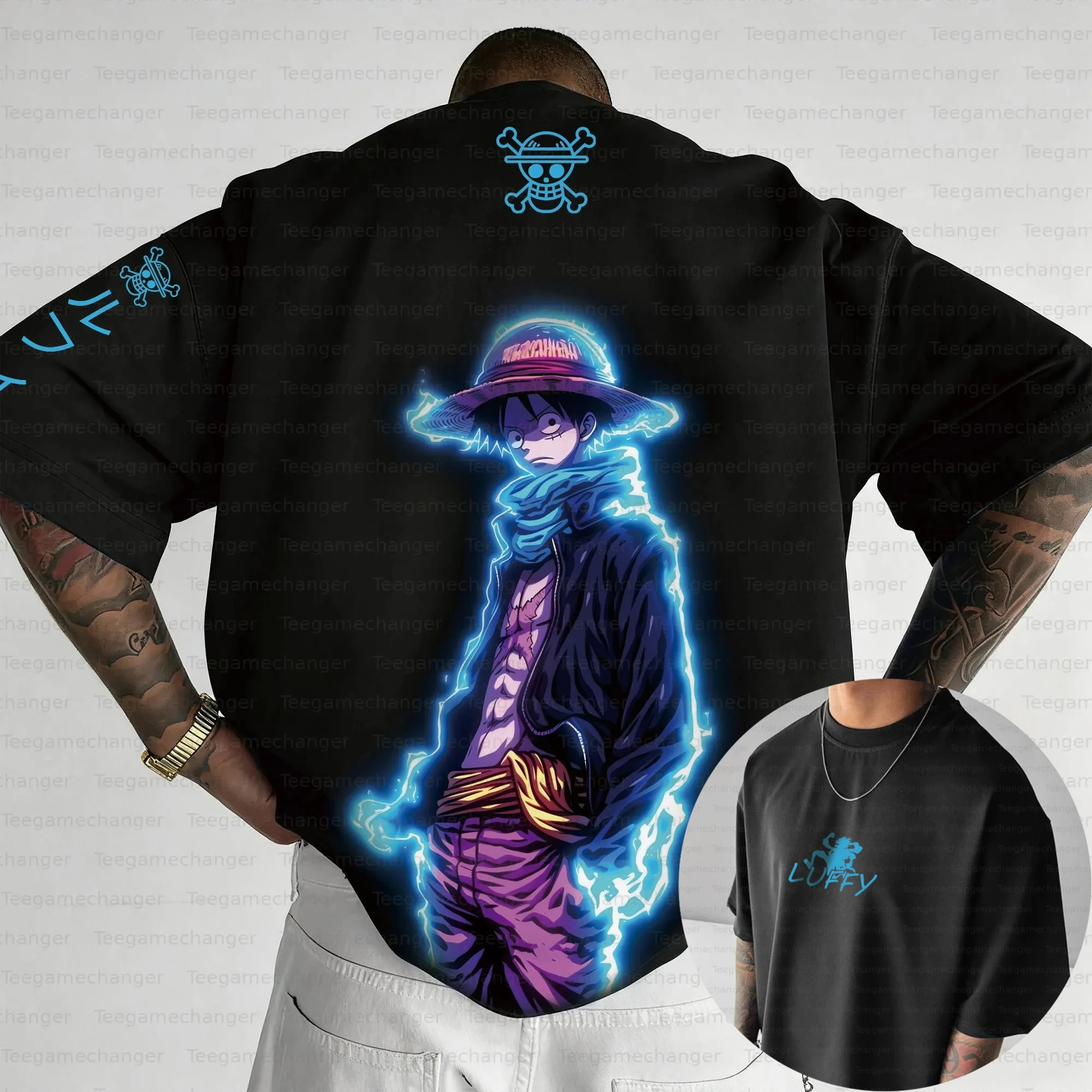 Футболка унисекс One Piece с принтом Луффи и Зоро, хлопковая, с коротким рукавом, 2025, в американском стиле, свободного кроя, спортивная, с круглым вырезом
Футболка унисекс One Piece с принтом Луффи и Зоро, хлопковая, с коротким рукавом, 2025, в американском стиле, свободного кроя, спортивная, с круглым вырезом