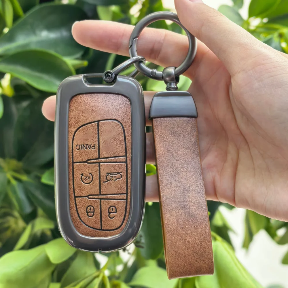 For Jeep Renegade Compass Grand Cherokee for Chrysler 300C Wrangler Dodge Zinc Alloy Car Key Cover Case Fob Auto Accessaries
For Jeep Renegade Compass Grand Cherokee for Chrysler 300C Wrangler Dodge Zinc Alloy Car Key Cover Case Fob Auto Accessaries