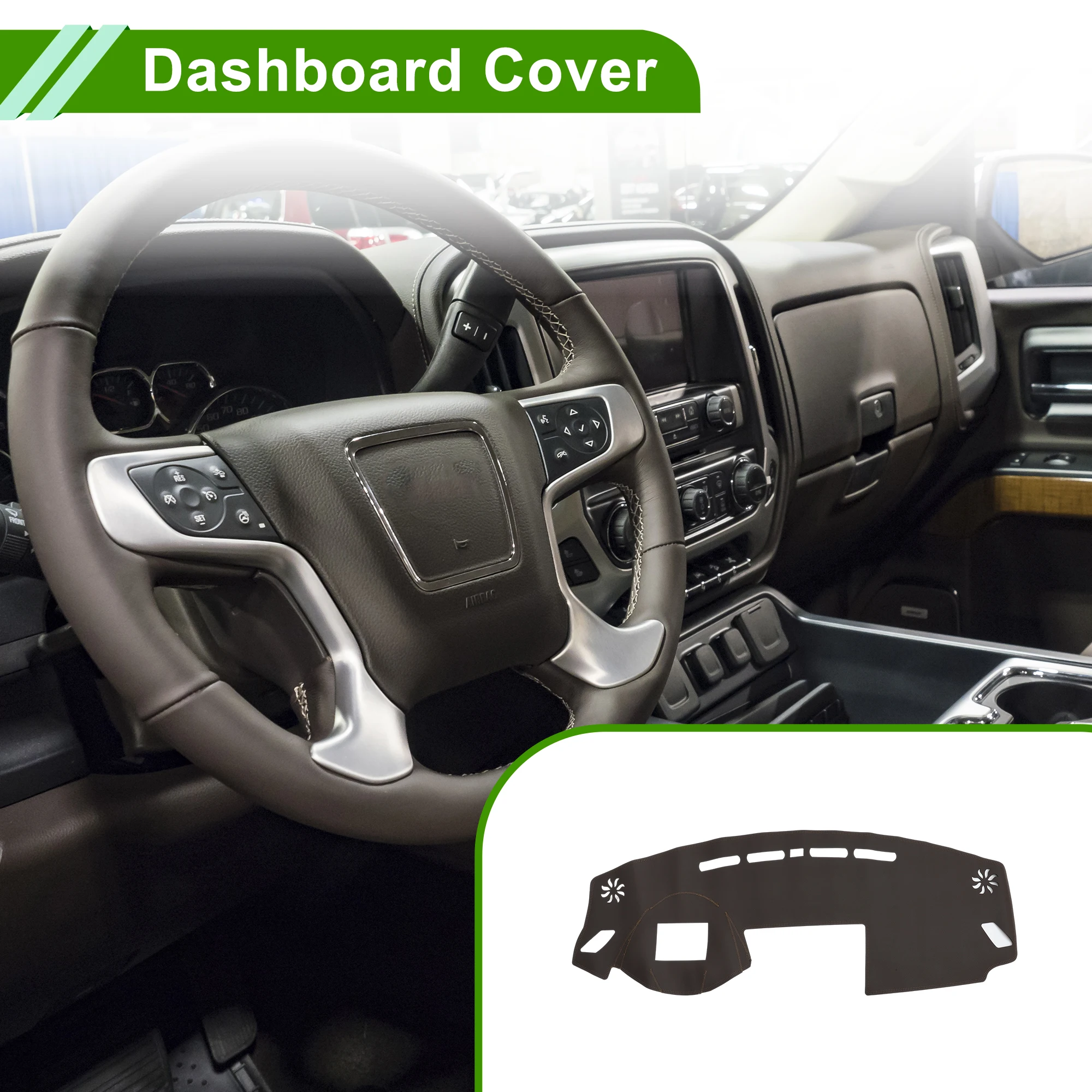 UXCELL Dashboard Cover for Mitsubishi Eclipse Cross 18-25 with Hud Faux Leather Brown
UXCELL Dashboard Cover for Mitsubishi Eclipse Cross 18-25 with Hud Faux Leather Brown