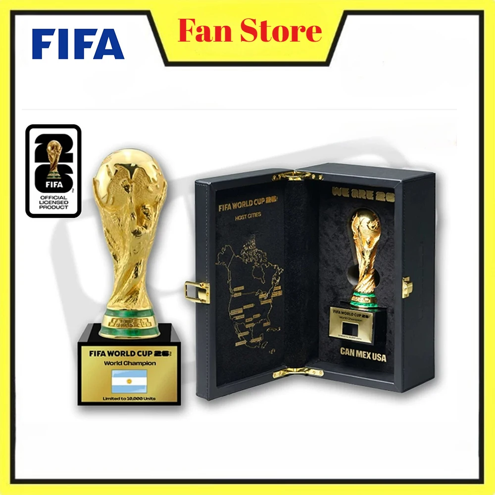 2026 World Cup USA Canada Mexico FIFA Official Trophy Limited 3D Gold Hercules Cup Replica Collectible Decor Fan Souvenir
2026 World Cup USA Canada Mexico FIFA Official Trophy Limited 3D Gold Hercules Cup Replica Collectible Decor Fan Souvenir