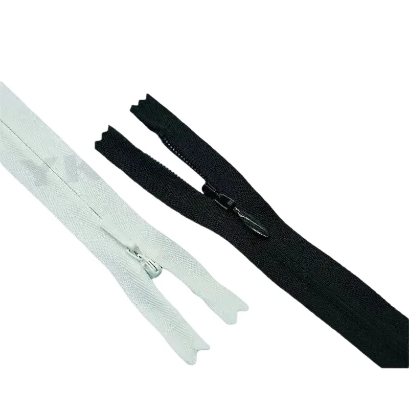 20pcs/Lot 3CC 10 To 28 Inches YKK Coil Nylon Invisible Zipper White Black Close End Evening Suit Wedding Dress Sew Accessory
20pcs/Lot 3CC 10 To 28 Inches YKK Coil Nylon Invisible Zipper White Black Close End Evening Suit Wedding Dress Sew Accessory