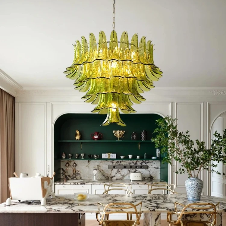 French Style Artistic Glass Ceiling Chandeliers High-end retro Staircase Hanging Lamps Duplex Villa Hotel Decor Pendant Lights
French Style Artistic Glass Ceiling Chandeliers High-end retro Staircase Hanging Lamps Duplex Villa Hotel Decor Pendant Lights