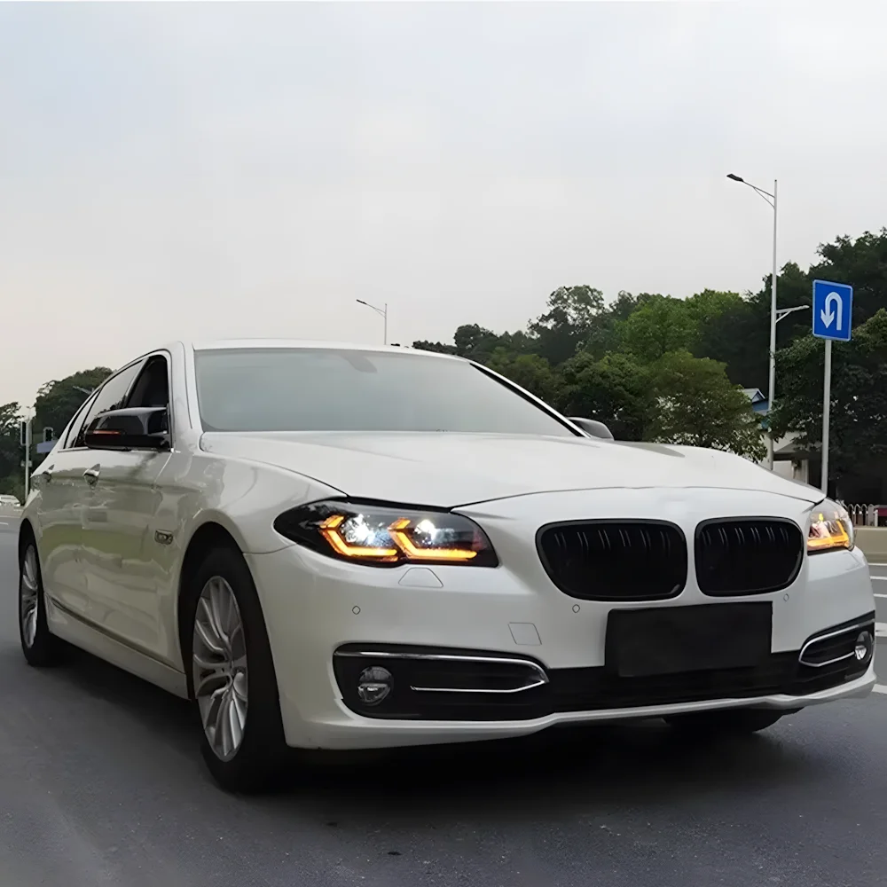 Auto Headlights Assembly For BMW F10 525i 530i 535Li 2011-2017 LED Upgrade High Quality Flashing DRL Projector Lens Accessories
Auto Headlights Assembly For BMW F10 525i 530i 535Li 2011-2017 LED Upgrade High Quality Flashing DRL Projector Lens Accessories