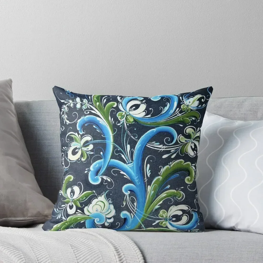 Traditional Scandinavian Rosemaling Art from Norway Throw Pillow autumn pillowcase pillow cover luxury pillow
Traditional Scandinavian Rosemaling Art from Norway Throw Pillow autumn pillowcase pillow cover luxury pillow