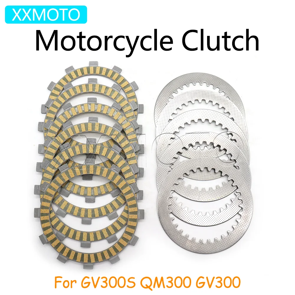 For Hyosung GV300S QM300 GV300 GV 300 S QM 300 Motorcycle Clutch Plates Friction Steel Disc Kits GV 300S Accessories
For Hyosung GV300S QM300 GV300 GV 300 S QM 300 Motorcycle Clutch Plates Friction Steel Disc Kits GV 300S Accessories