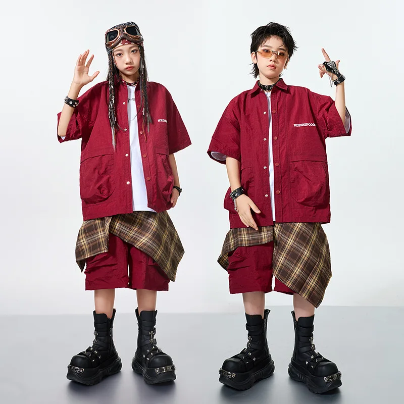 New Boys Hip Hop Clothes Sets Fashion Street Dance Shirt Shorts Girls Jazz Dance Clothes Group Stage Performance Suit Rave Wear
New Boys Hip Hop Clothes Sets Fashion Street Dance Shirt Shorts Girls Jazz Dance Clothes Group Stage Performance Suit Rave Wear
