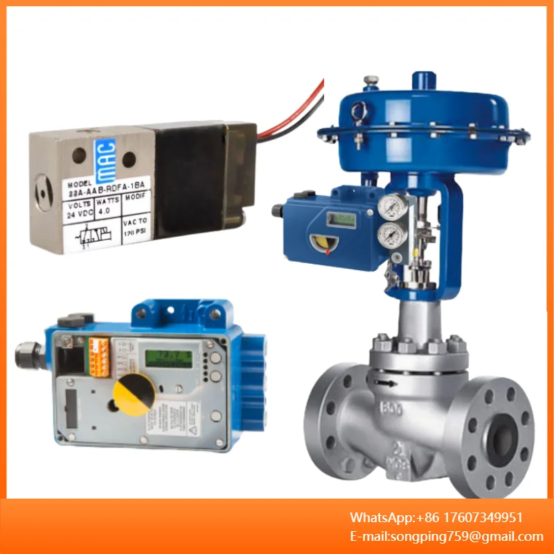 For MAC 33 Series Solenoid Valve 33A-AAB-RDFA-1BA Direct-Acting 3-Way Valve & Schneider Foxboro Positioner SRI990 SRD991
For MAC 33 Series Solenoid Valve 33A-AAB-RDFA-1BA Direct-Acting 3-Way Valve & Schneider Foxboro Positioner SRI990 SRD991
