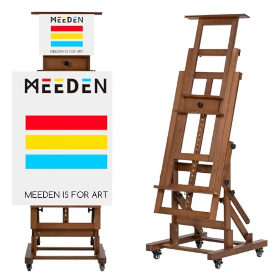 Extra-Large Art Painting Easel: Solid Beech Wood Artist Easel - Professional Heavy-Duty Studio Easel for Adults - Movable H Fra
Extra-Large Art Painting Easel: Solid Beech Wood Artist Easel - Professional Heavy-Duty Studio Easel for Adults - Movable H Fra