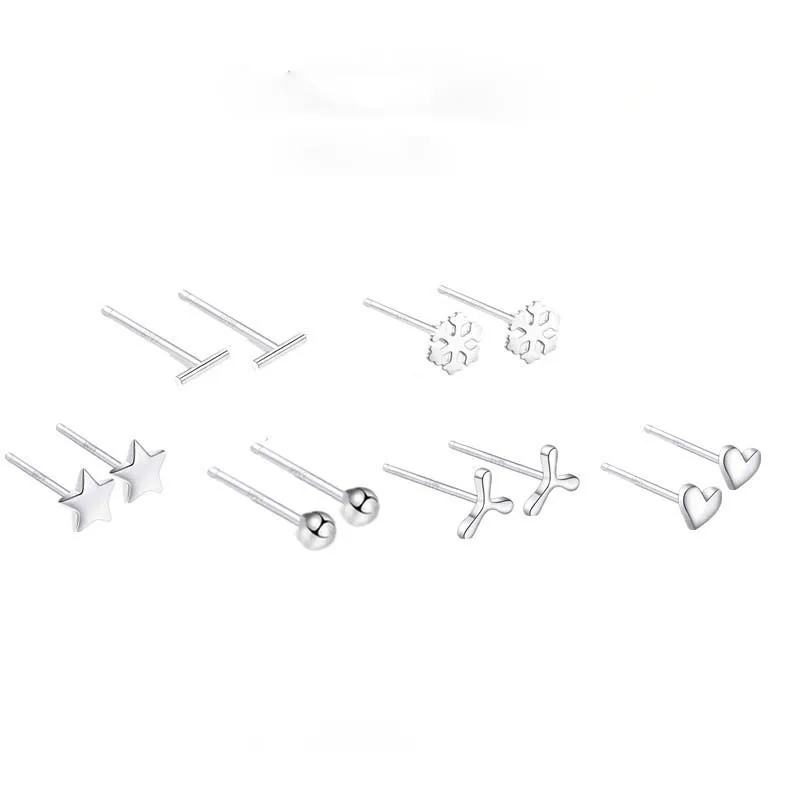 100% Real 925 Sterling Silver Square Heart Cross Stud Earrings for Women Girls Fashion Charm Jewelry Women's Wedding Party Gift
100% Real 925 Sterling Silver Square Heart Cross Stud Earrings for Women Girls Fashion Charm Jewelry Women's Wedding Party Gift
