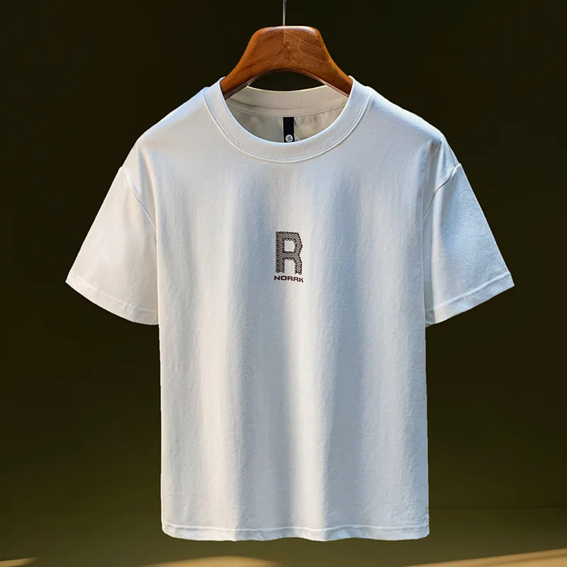 Letter printed T-shirt for men, summer trend casual short sleeved shirt, loose and slimming, versatile and comfortable top
Letter printed T-shirt for men, summer trend casual short sleeved shirt, loose and slimming, versatile and comfortable top