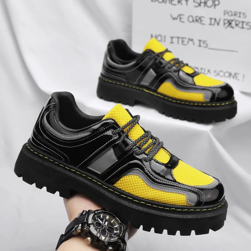 Модные массивные кроссовки для мужчин, смешанные цвета, новинка 2025, мужская повседневная обувь, уличная противоскользящая мужская вулканизированная обувь, теннисная толстая подошва 7 
Модные массивные кроссовки для мужчин, смешанные цвета, новинка 2025, мужская повседневная обувь, уличная противоскользящая мужская вулканизированная обувь, теннисная толстая подошва 7