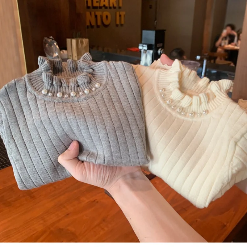 Girls' Bottoming Sweater Princess2024Winter New Children's Girls' Fashion Base Knitwear All-Matching Top
Girls' Bottoming Sweater Princess2024Winter New Children's Girls' Fashion Base Knitwear All-Matching Top