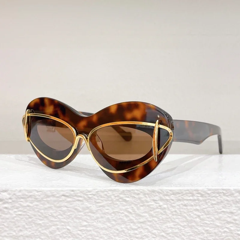 40119I Personalized Cateye Women Acetate Sunglasses Uv400 Quality Lens Outdoor Fashion Handmade Designer Black Tortoise Eyewear
40119I Personalized Cateye Women Acetate Sunglasses Uv400 Quality Lens Outdoor Fashion Handmade Designer Black Tortoise Eyewear