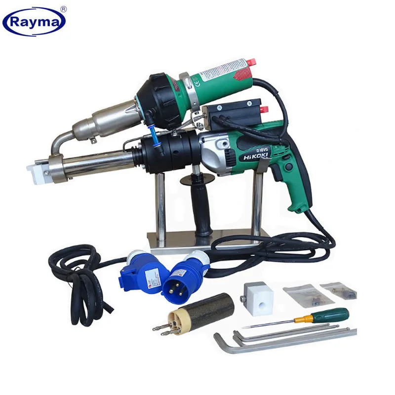 Rayma-A800 HDPE Pipe Welding Extrusion Welding Gun Hand Held Plastic Extrusion Welder Gun
Rayma-A800 HDPE Pipe Welding Extrusion Welding Gun Hand Held Plastic Extrusion Welder Gun