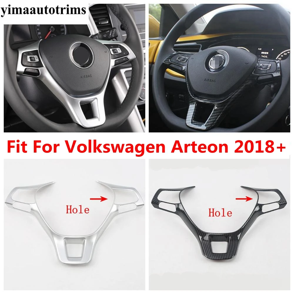 Steering Wheel Frame Decoration Cover Trim For Volkswagen Arteon 2018 - 2020 ABS Matte / Carbon Fiber Look Accessories Interior
Steering Wheel Frame Decoration Cover Trim For Volkswagen Arteon 2018 - 2020 ABS Matte / Carbon Fiber Look Accessories Interior