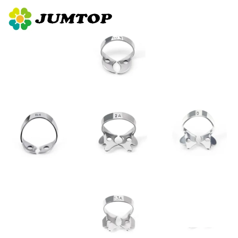 JUMTOP Stainless Steel Dental Rubber Dam Clamps Endodontic Restorative Barrier Clips Frame Holder for Dentist
JUMTOP Stainless Steel Dental Rubber Dam Clamps Endodontic Restorative Barrier Clips Frame Holder for Dentist
