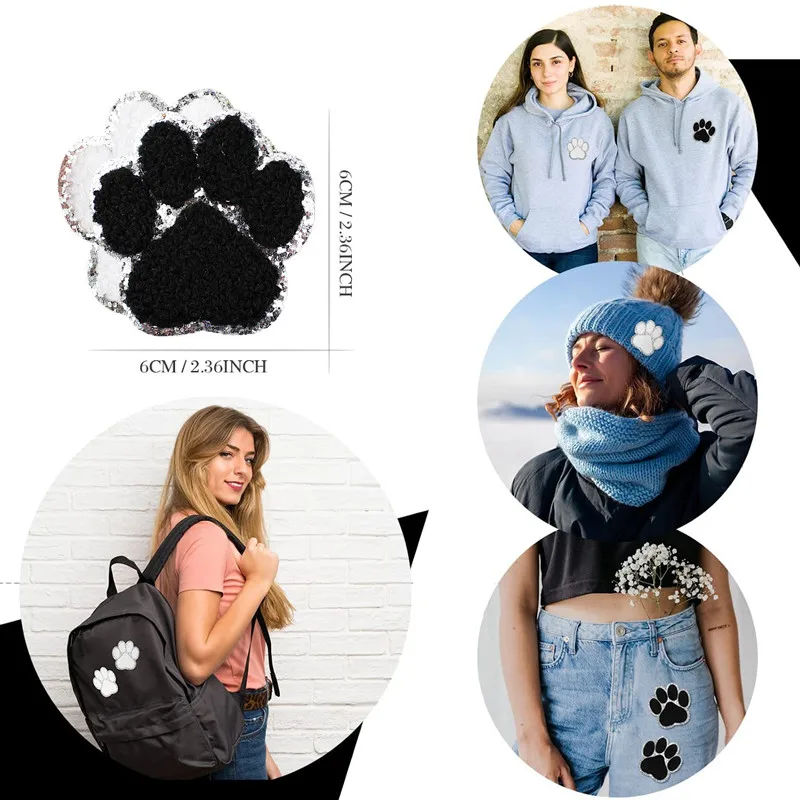 Cartoon Cute Cat Paw Stick-On or Sew-On Embroidery Patch for DIY Bags Jackets Caps Jeans Clothing Shoes Dresses
Cartoon Cute Cat Paw Stick-On or Sew-On Embroidery Patch for DIY Bags Jackets Caps Jeans Clothing Shoes Dresses