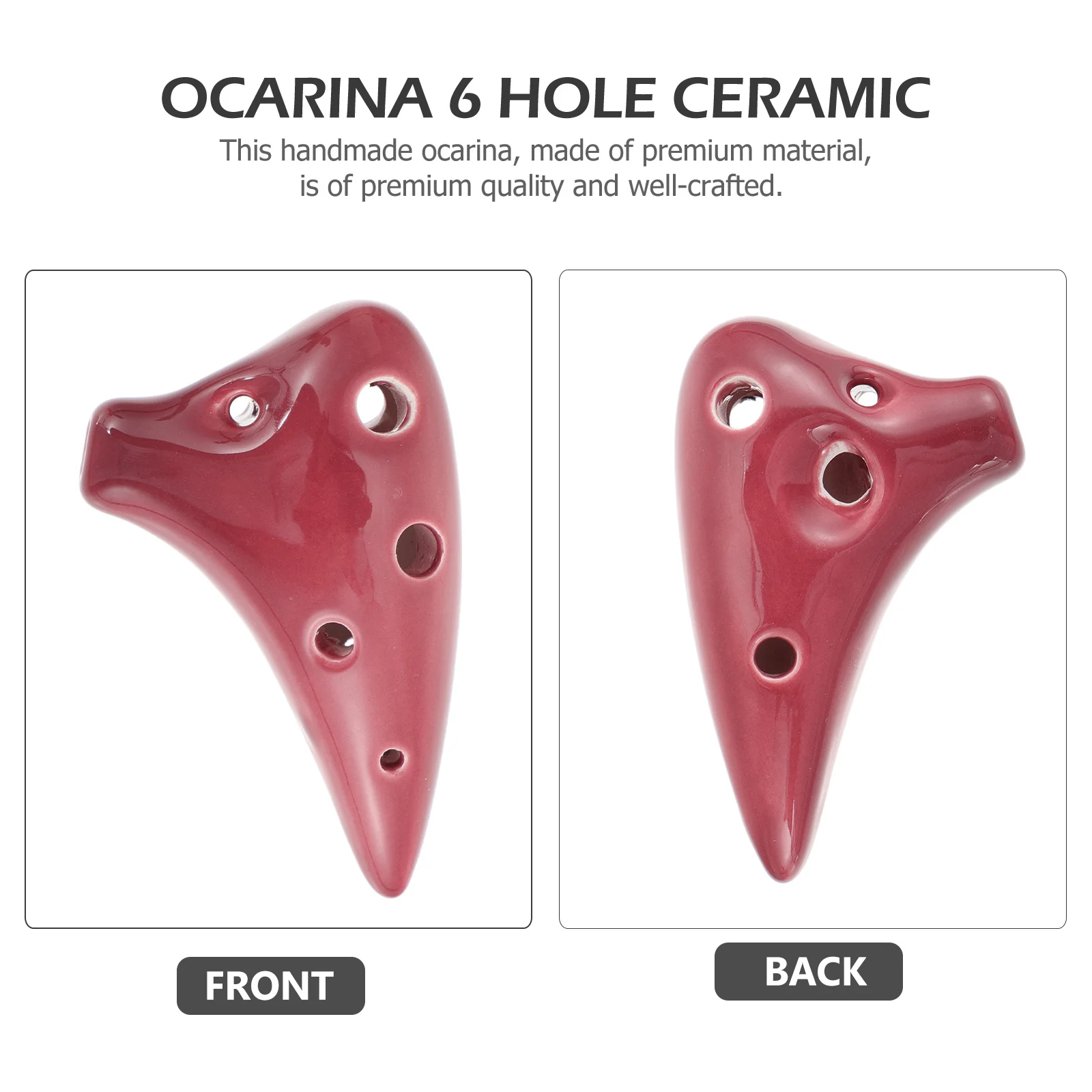 6 Hole Dolomite Ocarina Mini Portable Music Instrument for Kids Beginners Beautiful Tone Easy to Use Sturdy Design Vintage Style
6 Hole Dolomite Ocarina Mini Portable Music Instrument for Kids Beginners Beautiful Tone Easy to Use Sturdy Design Vintage Style