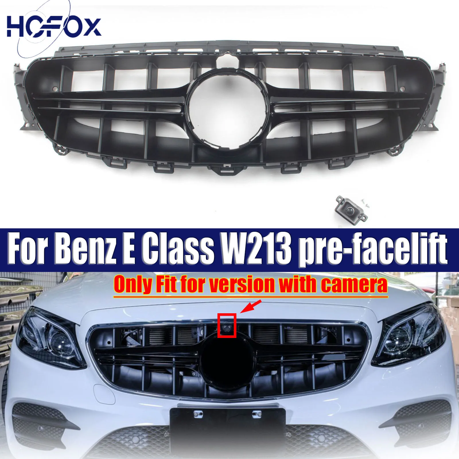 Front Grille Bumper Intake Hood Mesh Grid For Mercedes Benz W213 E-CLASS pre-facelift 2016-2020 ABS Middle grille
Front Grille Bumper Intake Hood Mesh Grid For Mercedes Benz W213 E-CLASS pre-facelift 2016-2020 ABS Middle grille