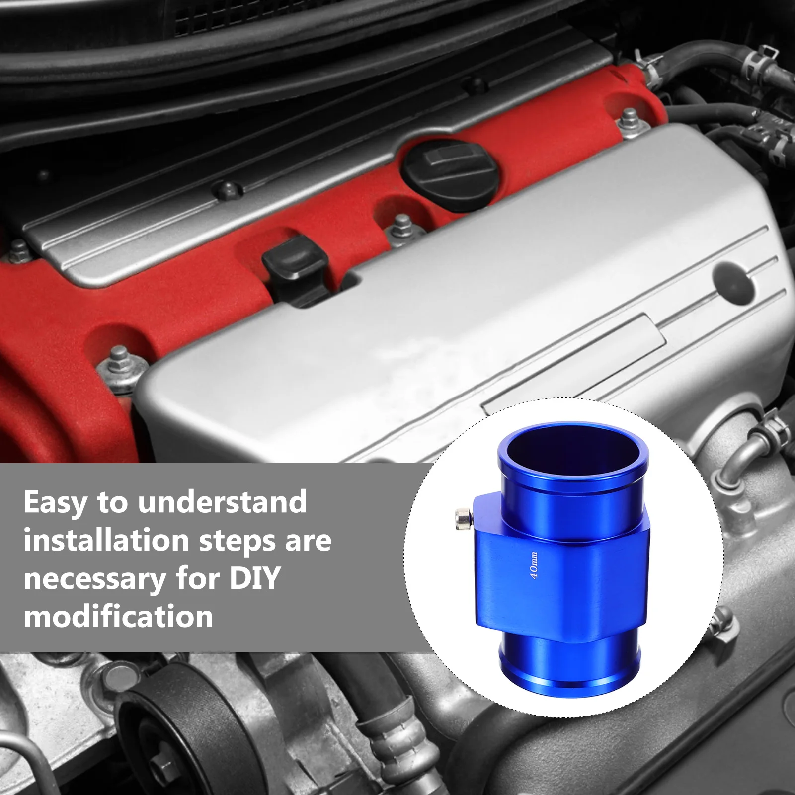 Temperature Car Modified Meter Gauge Adapter Radiator Coolant Monitoring Durable Aluminum Alloy Replacement For Vehicles Engine
Temperature Car Modified Meter Gauge Adapter Radiator Coolant Monitoring Durable Aluminum Alloy Replacement For Vehicles Engine