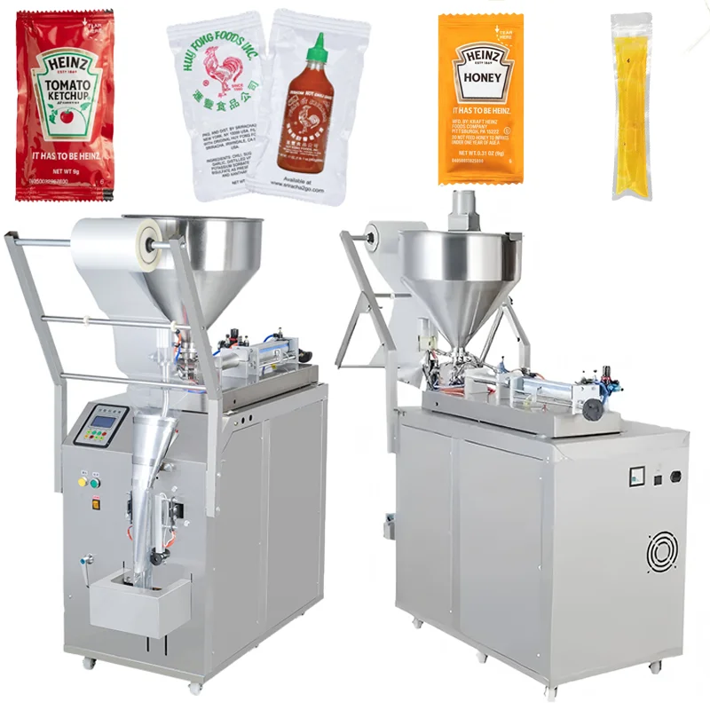 Multifunctional Packaging Machine Honey Ketchup Bag Filling Machine Ketchup Sandbag Packaging Machine
Multifunctional Packaging Machine Honey Ketchup Bag Filling Machine Ketchup Sandbag Packaging Machine