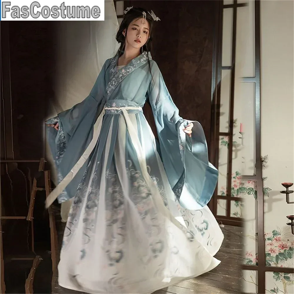 FasCostume, китайское платье Ханфу, женский карнавальный костюм для косплея, наряд для вечеринки, древнее традиционное винтажное летнее зеленое и красное платье Ханфу
FasCostume, китайское платье Ханфу, женский карнавальный костюм для косплея, наряд для вечеринки, древнее традиционное винтажное летнее зеленое и красное платье Ханфу