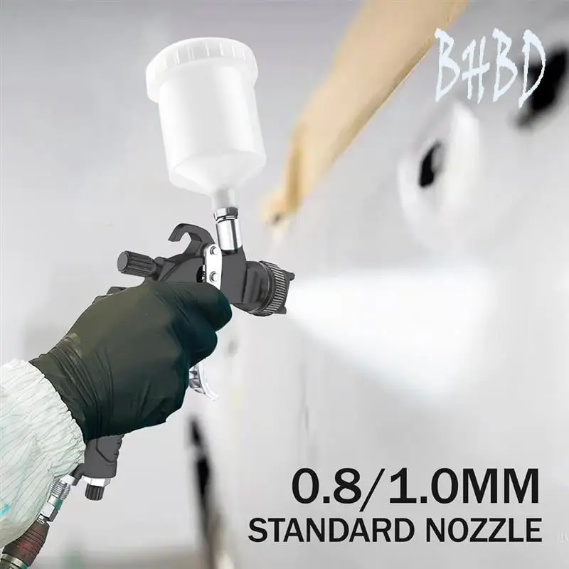 BHBD-HVLP Air Spray-Gun With 0.8/1.0 Mm Nozzles, Mini Automotive Air Paint Sprayer-Gun Kit, Car Paint-Gun Sprayer
BHBD-HVLP Air Spray-Gun With 0.8/1.0 Mm Nozzles, Mini Automotive Air Paint Sprayer-Gun Kit, Car Paint-Gun Sprayer