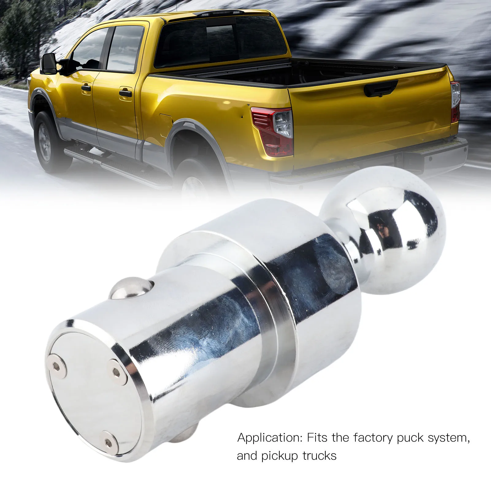 Hitch Ball Gooseneck Ball 60629 Heavy Duty Steel 2‑5/16in 38 000lbs Load Capacity Trailer Hitch Ball Replacement for Titan XD
Hitch Ball Gooseneck Ball 60629 Heavy Duty Steel 2‑5/16in 38 000lbs Load Capacity Trailer Hitch Ball Replacement for Titan XD