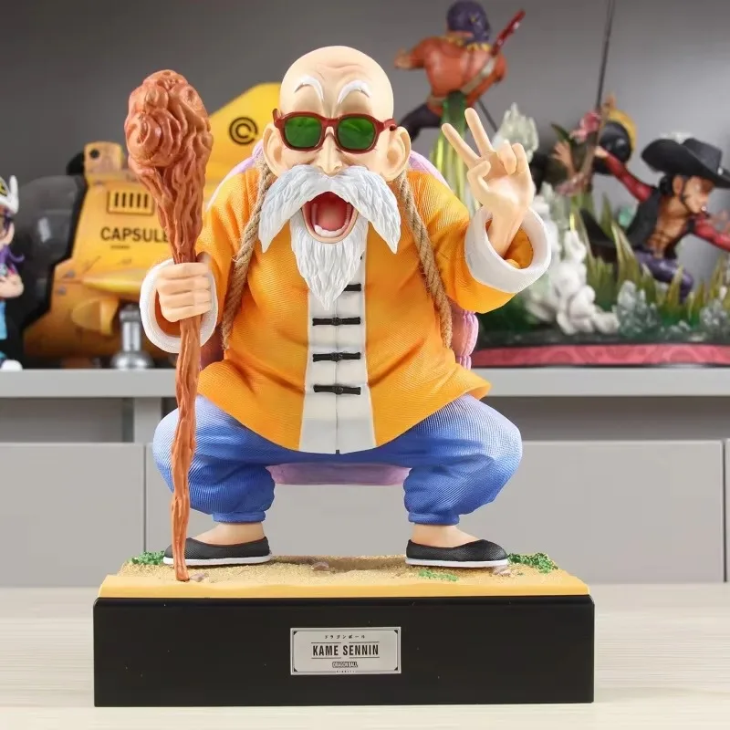 Master Roshi DBZ Static Statue Classic Yellow Coat And Blue Pants Design Nameplate Base Anime Desk Decor And Birthday Present
Master Roshi DBZ Static Statue Classic Yellow Coat And Blue Pants Design Nameplate Base Anime Desk Decor And Birthday Present