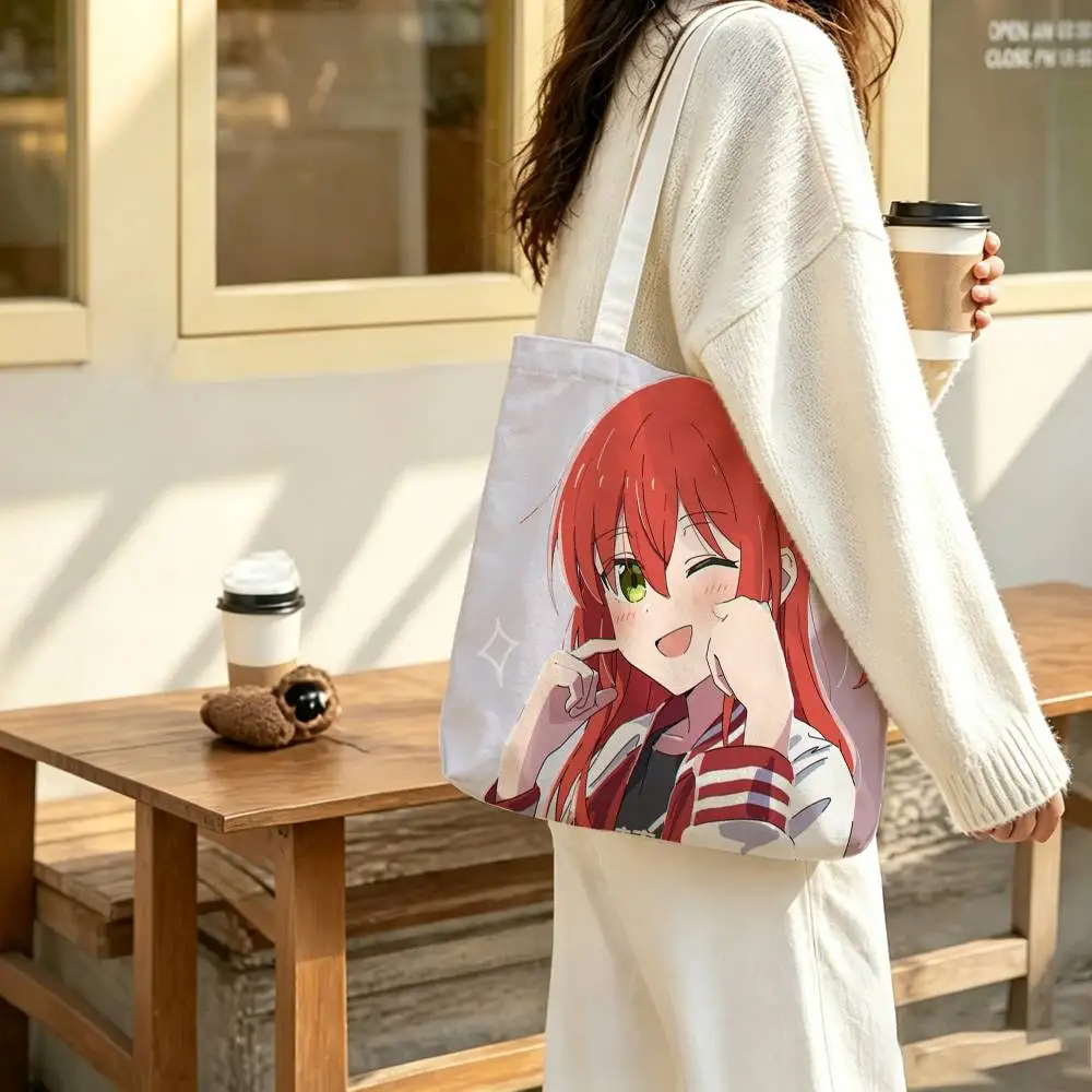 B-bocchi the R-rock Anime Print Bag Eco Shopper Cotton Jute Bag Reusable Bag Foldable Reusable Sac Tissu
B-bocchi the R-rock Anime Print Bag Eco Shopper Cotton Jute Bag Reusable Bag Foldable Reusable Sac Tissu
